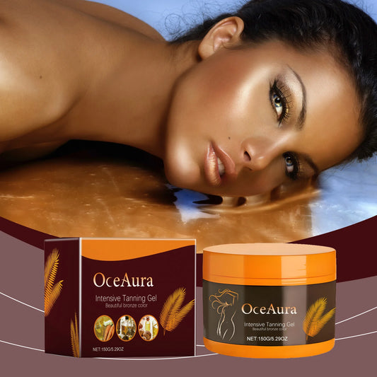 Gel Acelerador Bronceador Corporal Natural OceAura - 150g