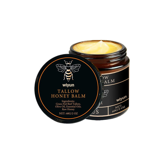 Crema de Sebo de Res con Miel Anti-Manchas, Iluminadora, Reafirmante y Reparadora para Cuerpo Wiyun - 60g
